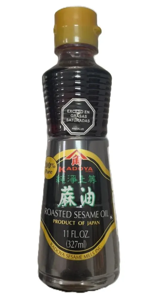 Aceite de ajonjolí kadoya x327ml