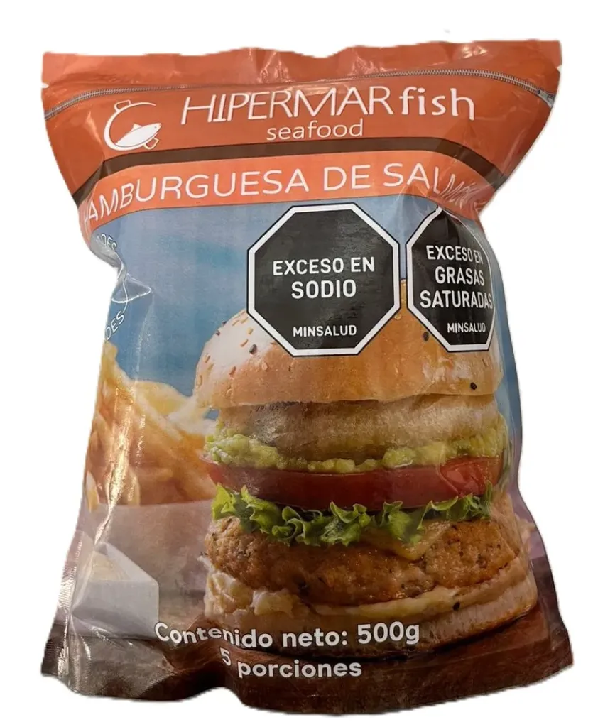 Hamburguesa De Salmon X 5und